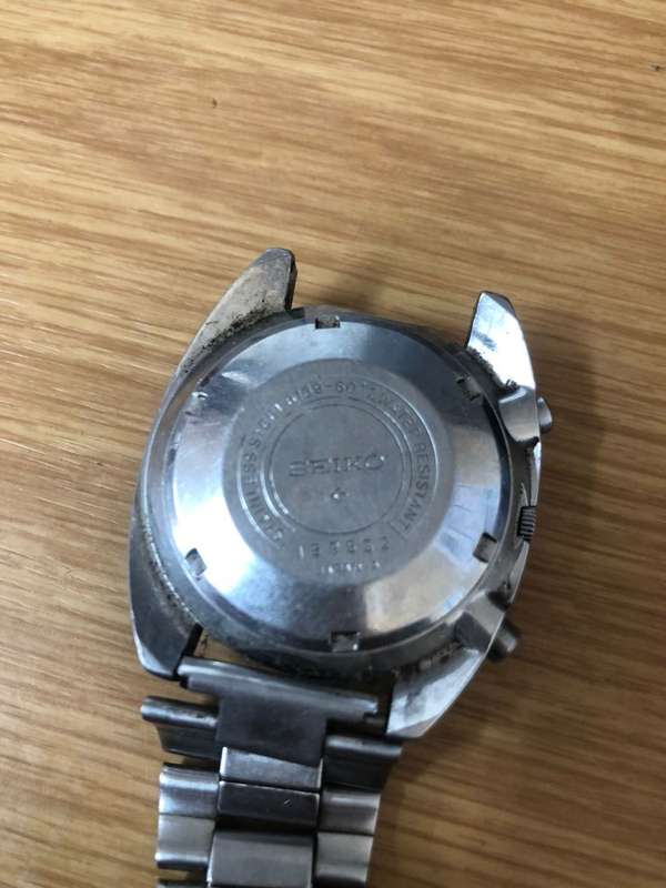 Vintage Seiko Kenetic 6139-6012 Non Running watch