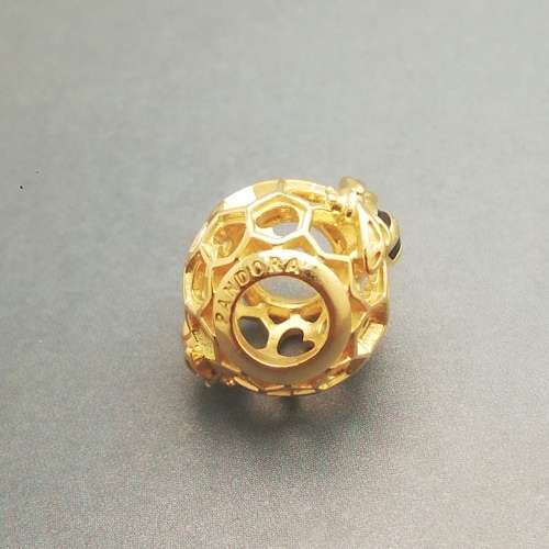Pandora Shine Bee Honeycomb Charm