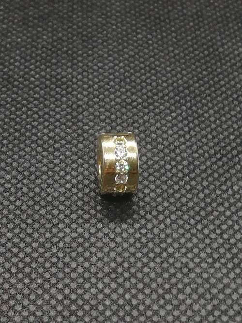 Pandora Shine Sunshine Yellow Clip Charm (Yellow and Clear Cubic Zirconia)