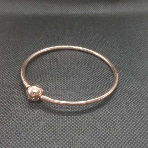 Pandora Rose Charm Bangle (Size:19 cm)