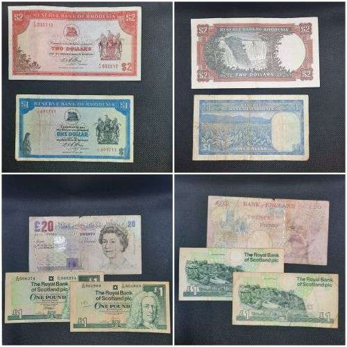 Mixed Lot - Bank Notes, Tokens, Medallions and Medal