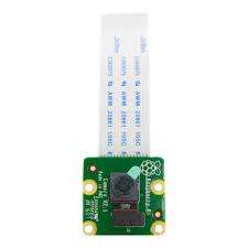 Raspberry Pi B3 with official 7" touch screen, power supply, camera module and protective Pi case.