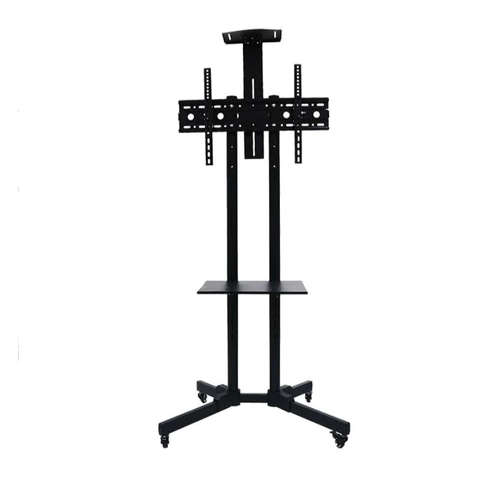 Mobile TV Mount Floor Stand Trolley Cart with Wheels for 32`-70` Screen