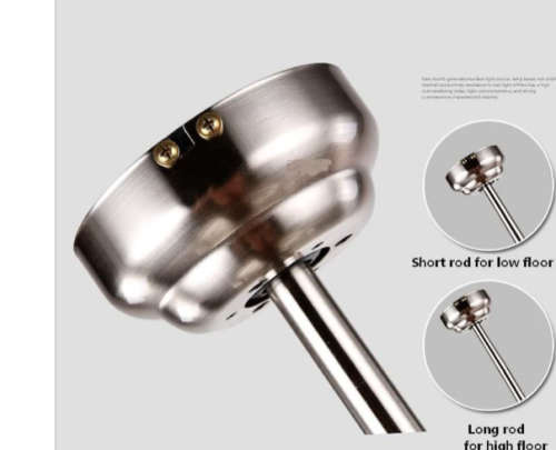 Remote Control Modern Luxury Quiet Auto Folding Invisible Ceiling Fan