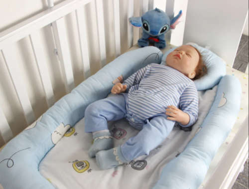 Portable Soft Baby Sleeper Green