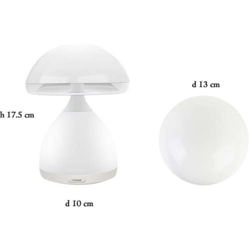 Colourful Eye Mushroom Lamp