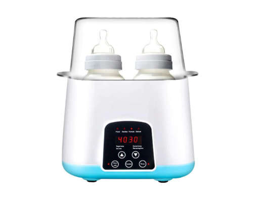 Smart thermostat Double Bottle Baby Food Heater for Breast Milk Or formula