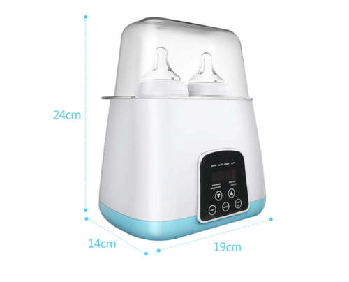 Smart thermostat Double Bottle Baby Food Heater for Breast Milk Or formula
