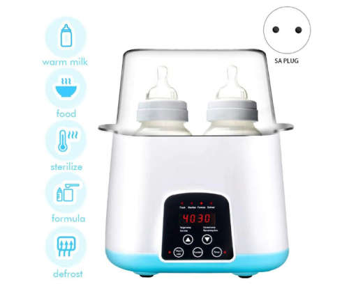 Smart thermostat Double Bottle Baby Food Heater for Breast Milk Or formula