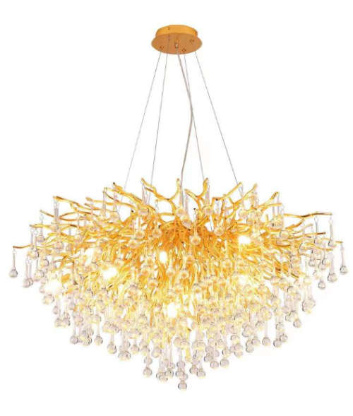 Modern Luxury Crystal Chandelier Gold 800R