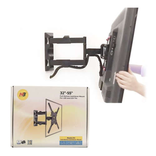 NB P4 32`-55` Full Motion Cantilever TV Swivel Tilt Wall Mount Bracket