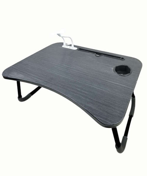Foldable Laptop Bed Table Multi-function Lap Bed Tray With USB Port