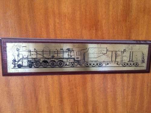 SAR locomotive plate