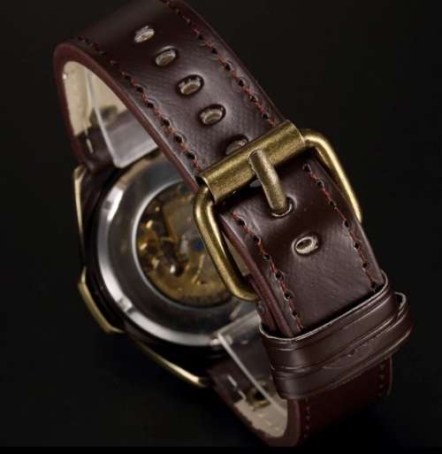 Automatic Skeleton Steampunk Watch