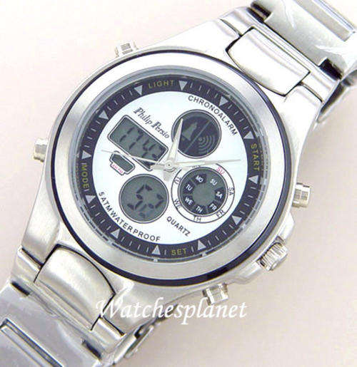 AUTHENTIC PHILIP PERSIO MEN'S CHRONOGRAPH WATCH