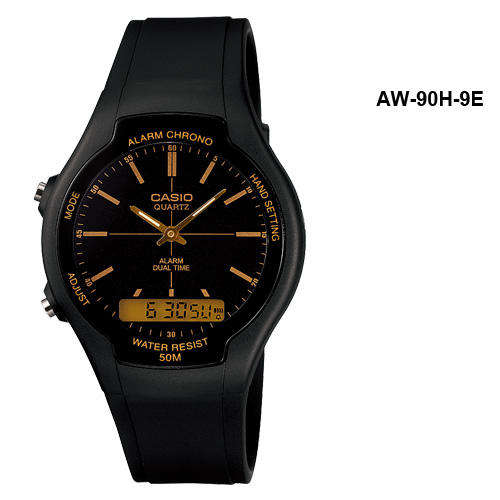 100% Genuine Latest Casio Multi-Function Dual Time Digital Analog Watch
