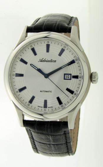 ADRIATICA SWISS MADE AUTOMATIC DATE MENS WATCH