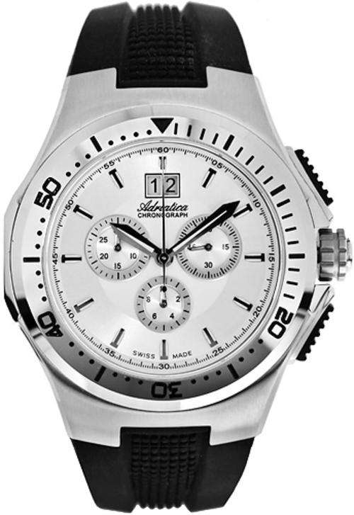 Adriatica 100% Swiss Made Date Mens Chronograph