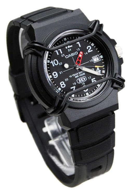 NEW Casio Mens 100m Analog Sports Watch Date Display 10 Year Battery