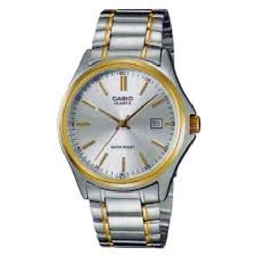 Casio Men Classic Gold Tone Stainless Steel Analog Watch
