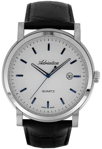 Swiss Made Adriatica Men's Analog Date Watch
