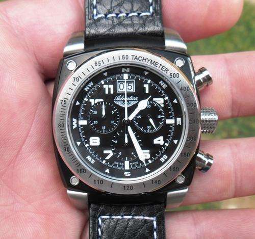 Adriatica 100% Swiss Made Men, Chronograph, Pilot Tachymeter
