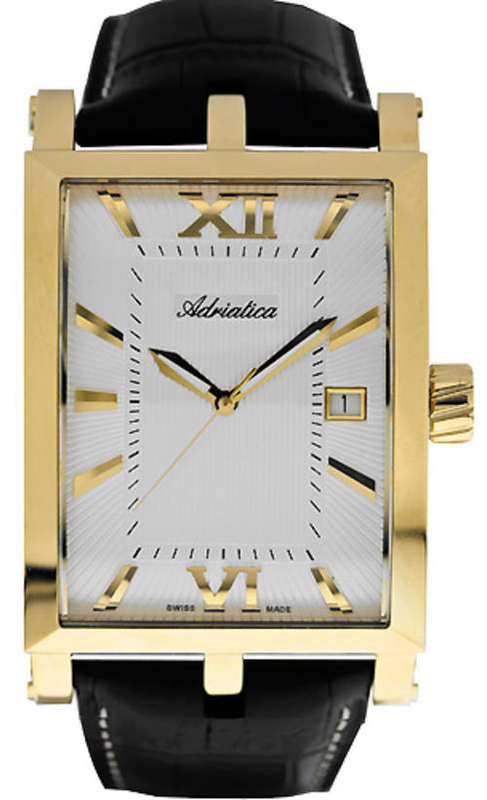 Swiss Made Adriatica Mens Date Watch