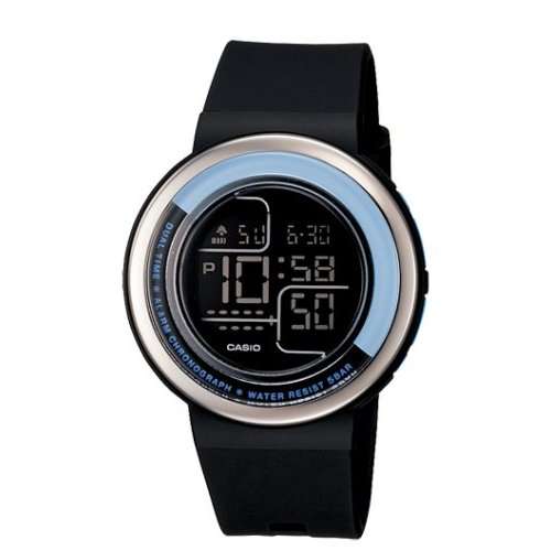 NO RESERVE....Casio Ladies Collection Black Poptone Series Alarm Chronograph... BRAND NEW!!