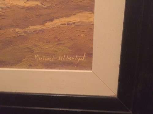 Michael Albertyn Snr. Mountain Landscape