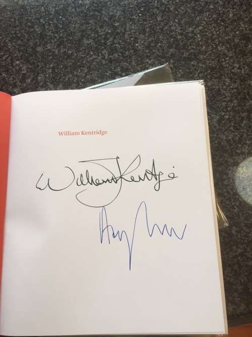 Signed!! by both William Kentridge & Jane Taylor "Being Led by the Nose" South African Art Book