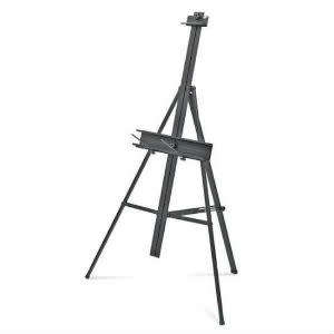 Primeart Artist Easel - Black Aluminium - Fully Adjustable