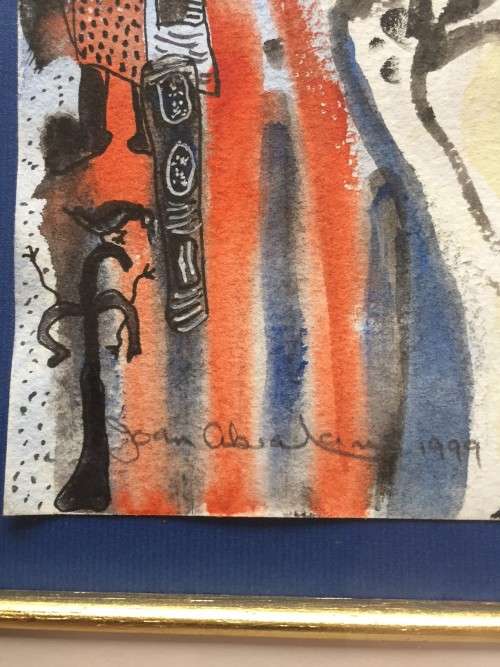 Joan Abrahams `signed` Water Colour