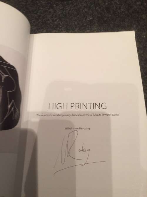 Signed!! Battiss `HIGH PRINTING Woodcuts, Wood Engravings, Linocuts and Metal Cutouts of W Battiss`