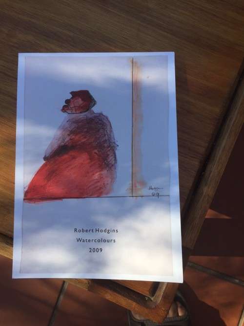 Robert Hodgins Water Colours 2009 First Edition signed by author!!