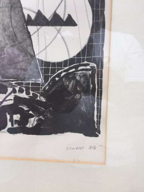 SIMON STONE `NUDE WOMAN` SIGNED!!