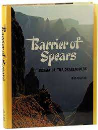 SIGNED !! `BARRIER OF SPEARS` R.O. PEARSE SIGNED!! FIRST EDITION 1973