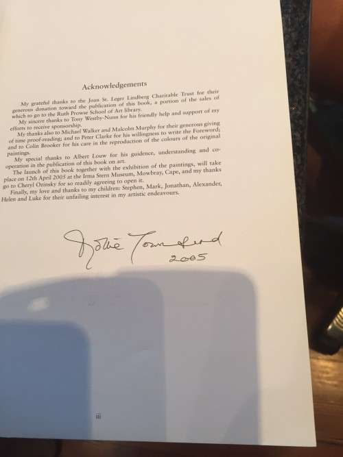 SIGNED! LIGHT IN FALSE BAY BY MOLLIE TOWNSEND