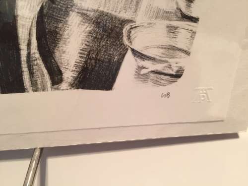 Georgina Berens `The Artists` Press` Celebration print signed and numbered 2 of 50 unframed