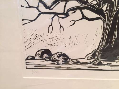MONIQUE HEYMANS `BAOBAB` LIMITED EDITION PRINT 2015 SIGNED AND NUMBERED