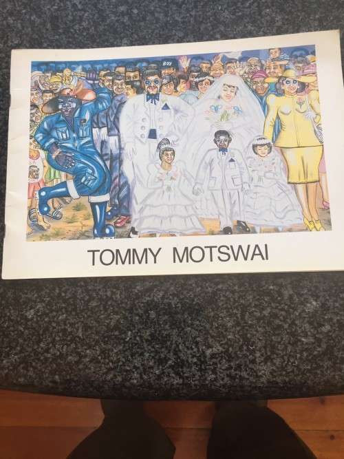 TOMMY MOTSWAI EXHIBITION CATALOGUE FIRST EDITION