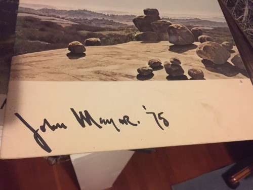 Scarce!! Signed John Meyer Exhibition Catalogue, Signed in 1975, Pieter Wenning Gallery