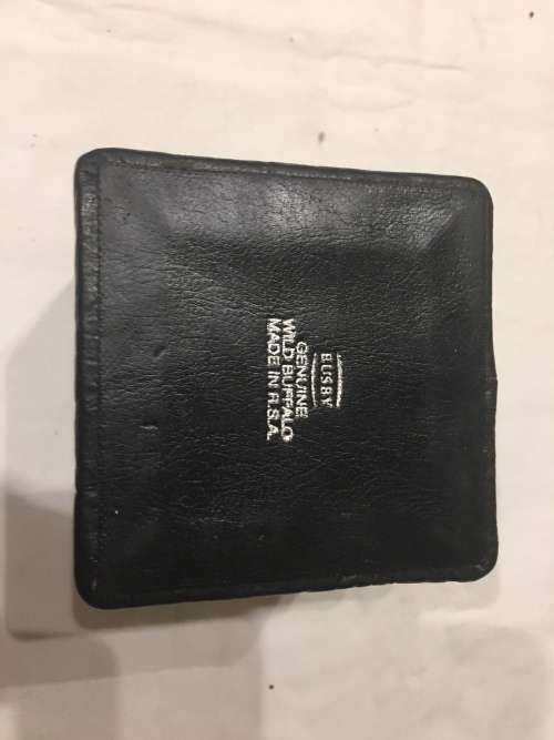 EXECUTIVE LEATHER DESK SET - BUFFALO LEATHER CALENDAR HOLDER AND BUFFALO LEATHER WRITING ACCESSORIES