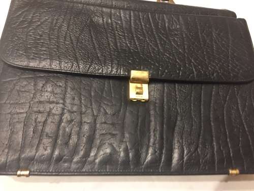 EXECUTIVE BUFFALO LEATHER SATCHEL/BAG IN VERY GOOD CONDITION