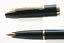 VINTAGE SHEAFFER MATT BLACK WITH GOLD TRIM, FOUNTAIN PEN WITH BOX