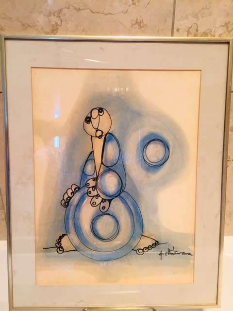 BEAUTIFUL ORIGINAL SIGNED HARGREAVES NTUKWANA PAINTING