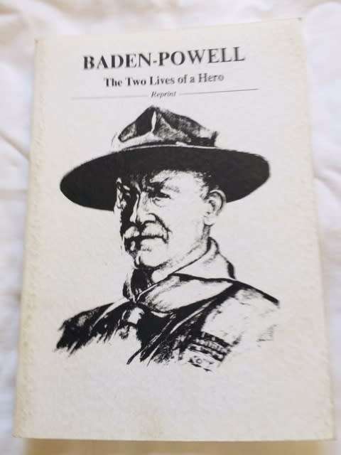 RARE SIGNED!! `BADEN-POWELL-THE TWO LIVES OF A HERO` WILLIAM HILLCOURT and LADY OLAVE BADEN-POWELL