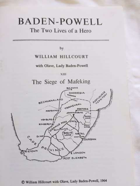 RARE SIGNED!! `BADEN-POWELL-THE TWO LIVES OF A HERO` WILLIAM HILLCOURT and LADY OLAVE BADEN-POWELL