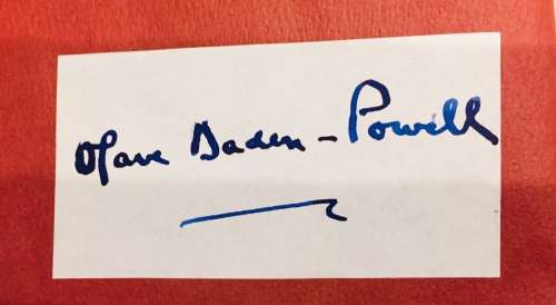 RARE SIGNED!! `BADEN-POWELL-THE TWO LIVES OF A HERO` WILLIAM HILLCOURT and LADY OLAVE BADEN-POWELL