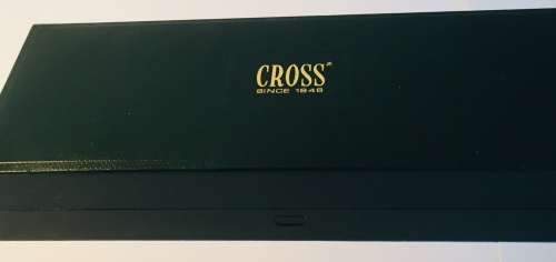 CROSS TOWNSEND CHROME SILVER FOUNTAIN PEN IN BOX