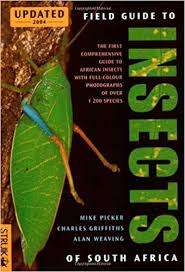 `FIELD GUIDE TO INSECTS OF SOUTH AFRICA`, 2002, FIRST EDITION BY M.PICKER, C.GRIFFITHS AND A.WEAVING